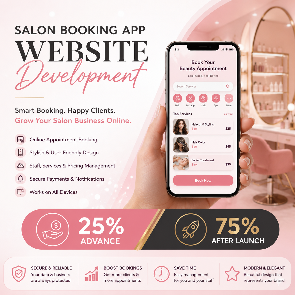 Salon Booking App - Image 3