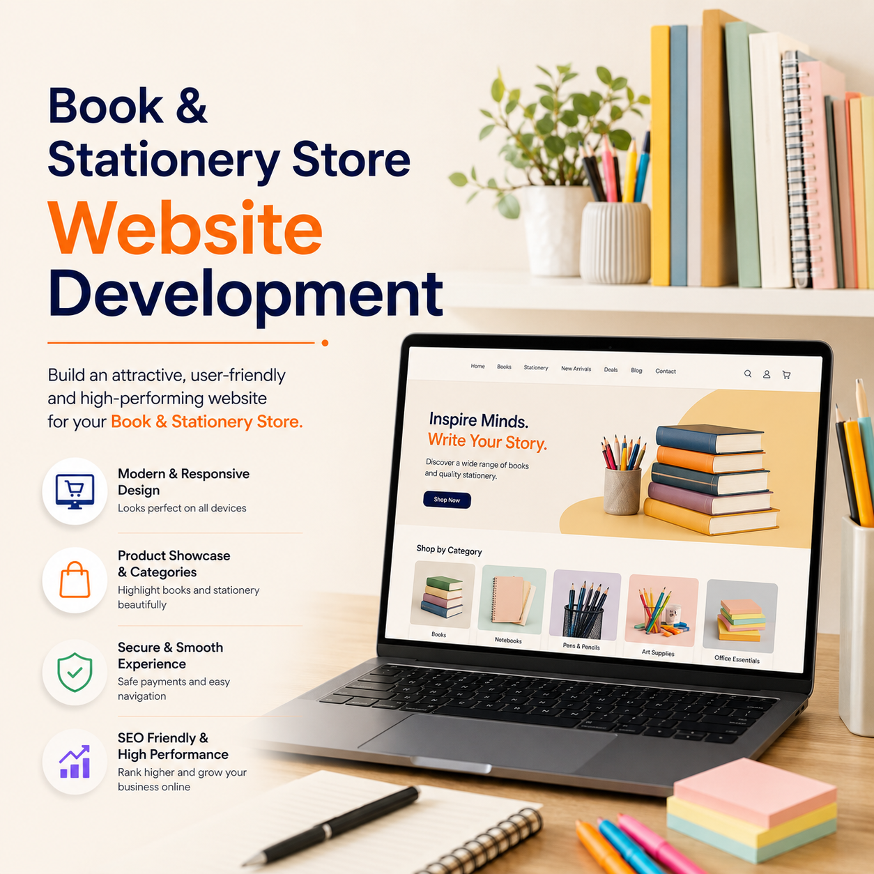 Book & Stationery Store - Image 3