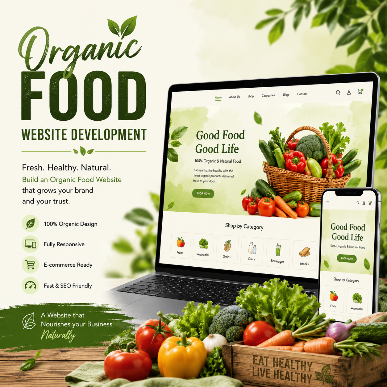 Organic Food Store - Image 2
