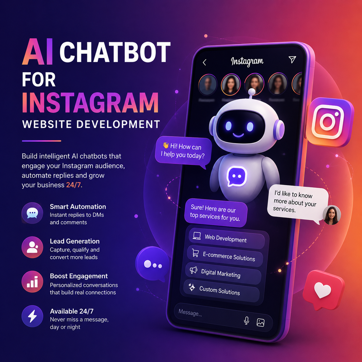 AI Chatbot for Instagram