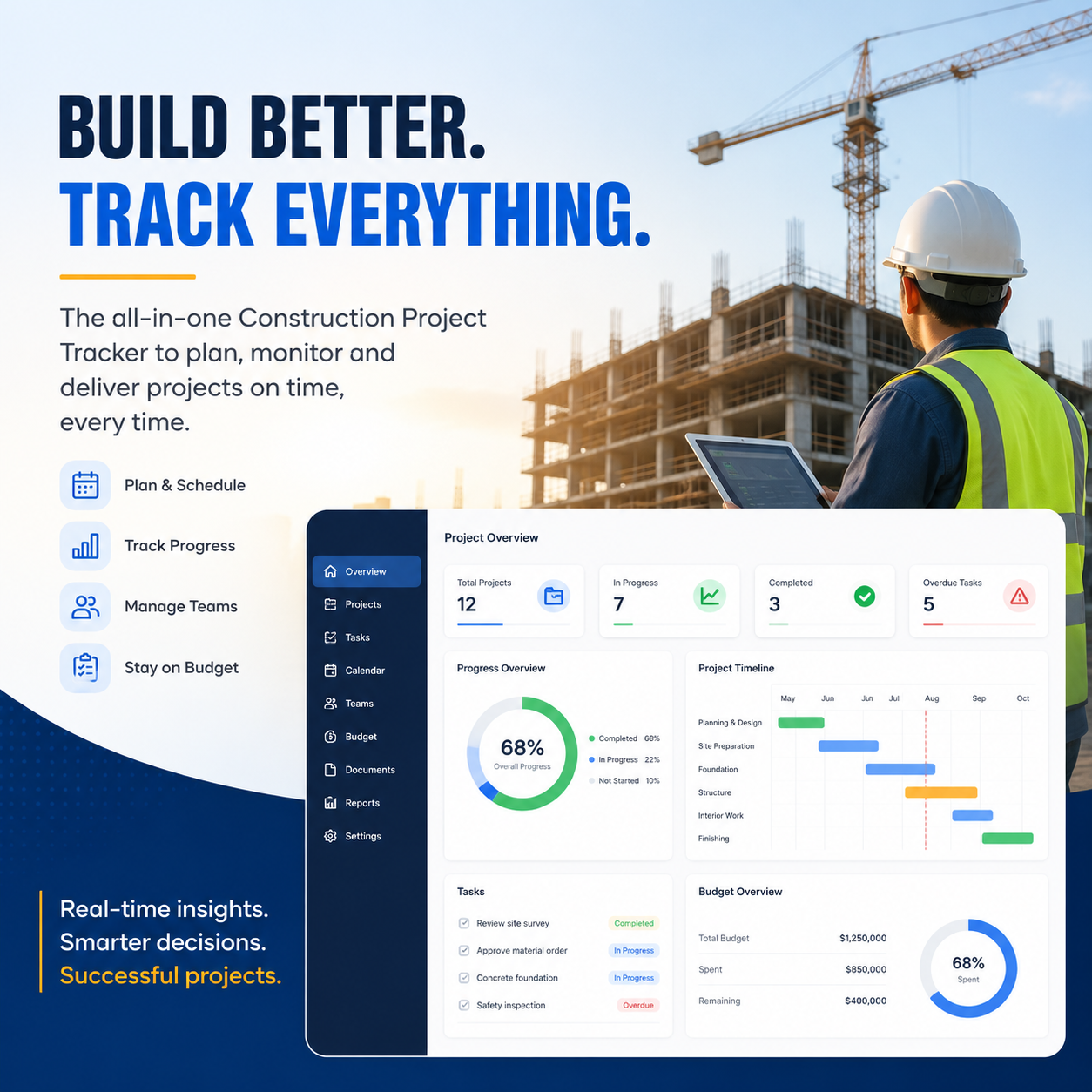 Construction Project Tracker