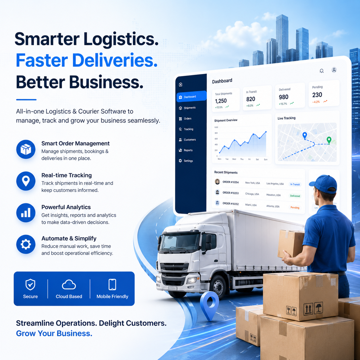 Logistics & Courier Software