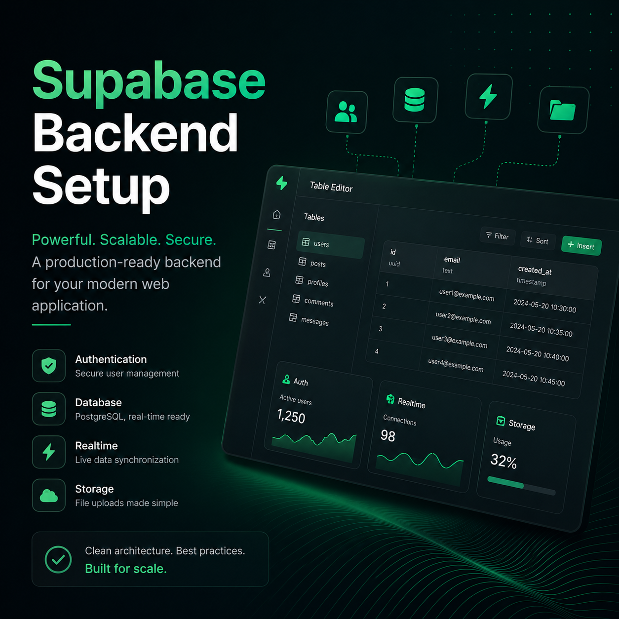 Supabase Backend Setup