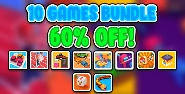 10 Games Bundle – Construct 3