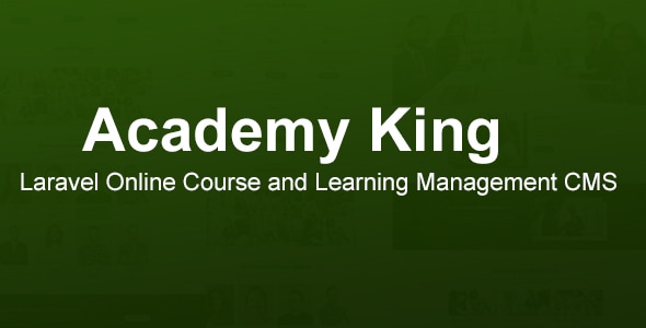 Academy King – Laravel Online Course and Learning Management CMS