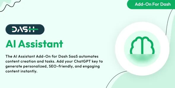 AI Assistant – Dash SaaS Add-on