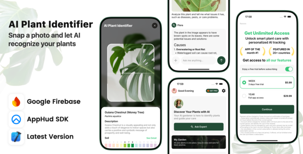 AI Plant Identifier – iOS App Source Code
