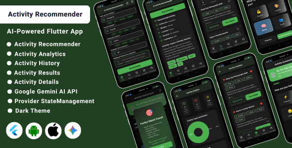 AI-Powered Activity Recommendation Flutter App | Personalized Mood  Location-Based Suggestions