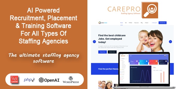 AI Recruitment  Staffing Agency Software – CarePro