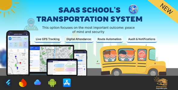 AIl School Bus Tracking System – Android  IOS
