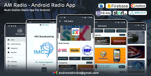 AM Radio – Android Multiple Radio Channels App