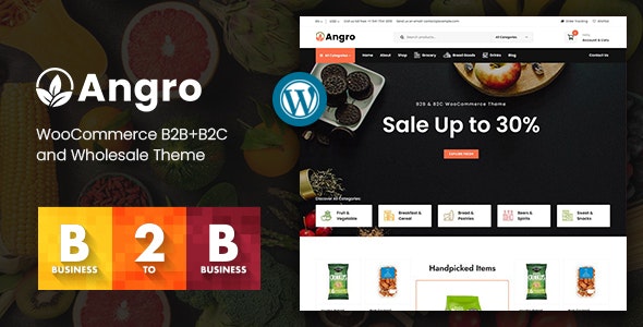 Angro – WooCommerce B2B Wholesale Theme
