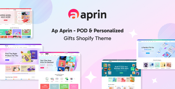 Ap Aprin – POD  Personalized Gifts Shopify Theme