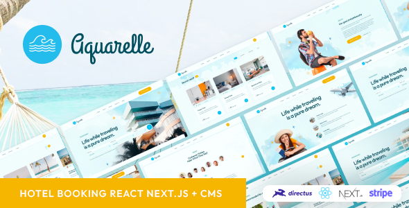 Aquarelle – Hotel Booking NextJs Directus CMS Template