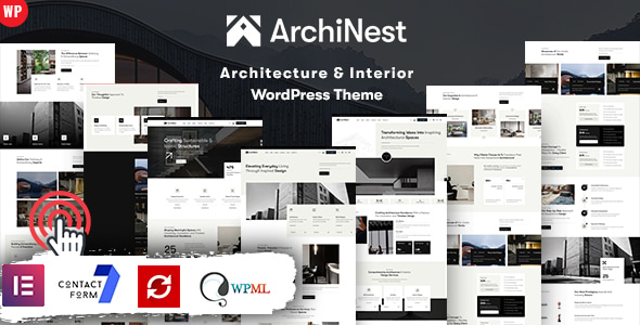 Archinest – Architecture  Interior Design WordPress Theme