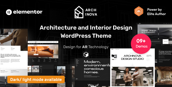 Archinova – Architecture  Interior Design WordPress Theme