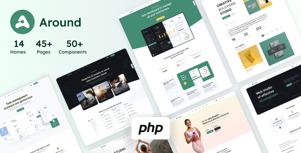Around – PHP Multipurpose Landing Template