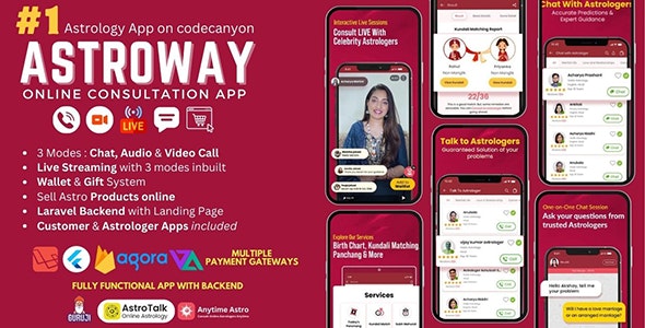Astroway – Complete Astrology Consultation App with Chat, Calling, e-Puja, Shop  AI Chat