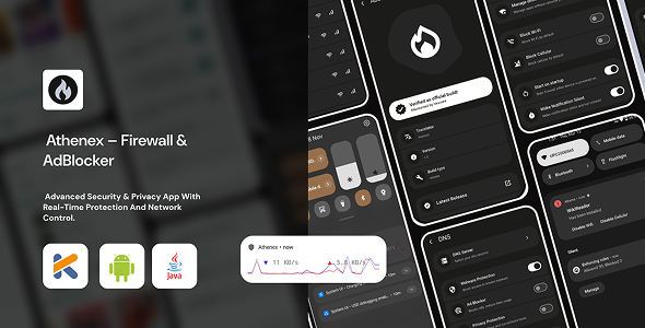 Athenex: Firewall  Adblocker