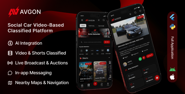 Avgon Autos – Social Car Classified Application