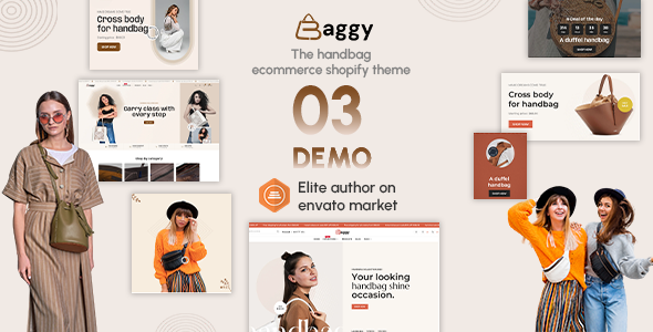 Baggy – The Handbag Purse Store eCommerce Shopify Theme