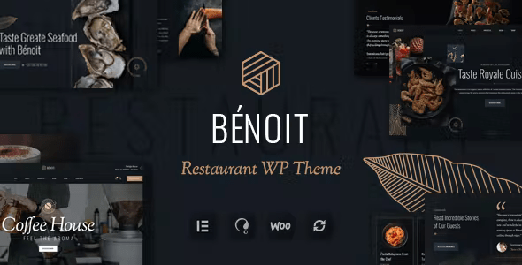Benoit – Restaurants  Cafes WordPress Theme