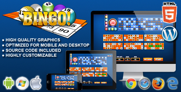 Bingo! – HTML5 Gambling Game