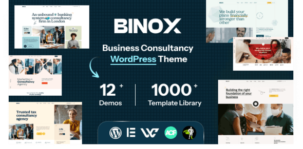 Binox | Business Consulting Theme