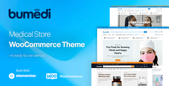 Bumedi – Medical Store WooCommerce Theme