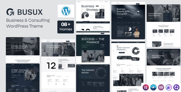 Busux – Business  consulting WordPress Theme