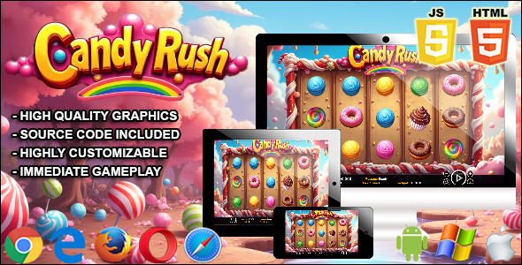 Candy Rush – HTML5 Slot Machine