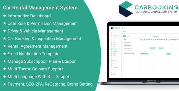 Car Booking SaaS – Car Rental Management System