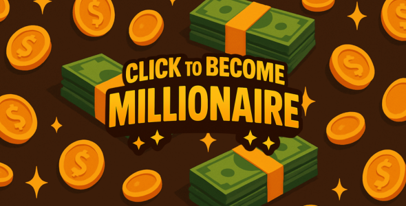 Click To Become Millionaire – HTML5 Phaser Game