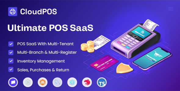 CloudPOS – Ultimate SaaS POS, Sales, Purchase  Inventory Management System
