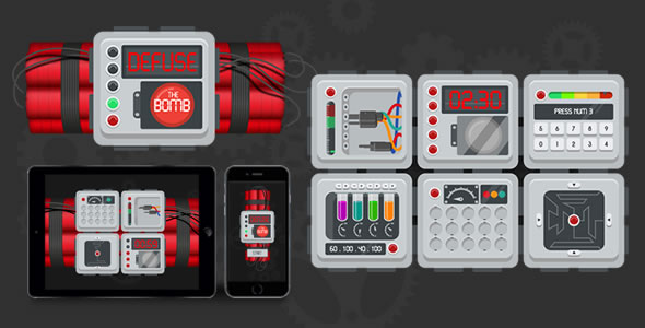Defuse the Bomb – HTML5 Game
