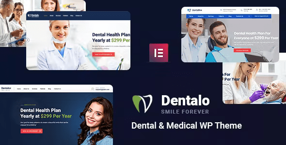 Dentalo – Medical Health  Dental WordPress Theme