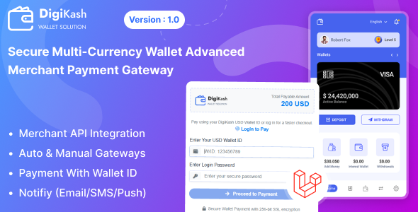DigiKash – Secure Payments  Advanced Merchant Gateway