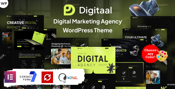 Digitaal – Digital Marketing Agency WordPress Theme