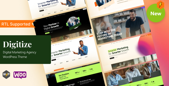 Digitize – Digital Marketing Agency WordPress Theme