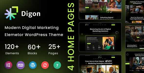 Digon – SEO and Digital Marketing Agency WordPress Theme