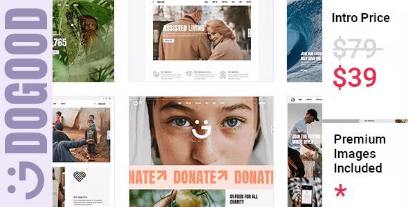 DoGood – Charity  Nonprofit Theme