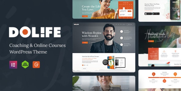 Dolife – Coaching  Online Courses WordPress Theme
