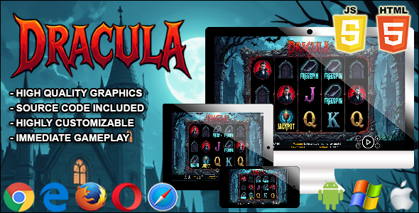 Dracula – HTML5 Slot Machine