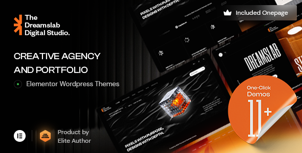 Dreamslab – Creative Portfolio  Agency WordPress Theme