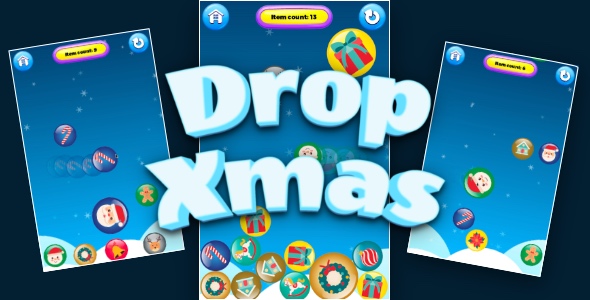 Drop Christmas – Cross Platform Casual Game