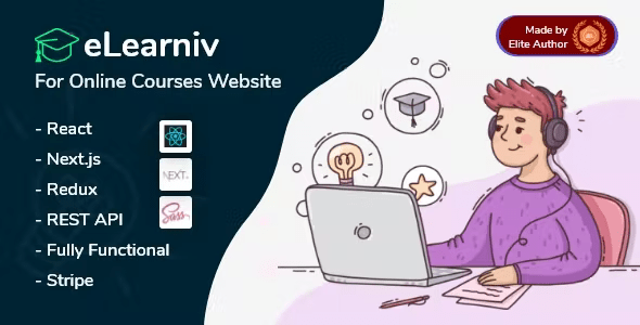 eLearniv – React Next.js 15 Learning Management System