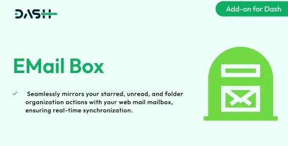 EMail Box – Dash SaaS Add-on
