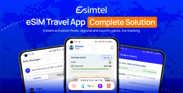 eSIM Marketplace – Create Your Global eSIM Store with Android  iOS Apps and Sell Worldwide