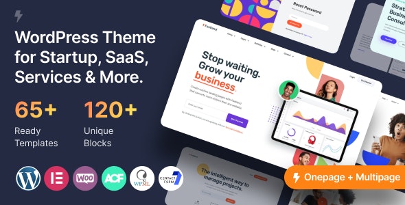 Fastland – Startup SaaS WordPress Theme