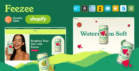 Feezee – Food and Beverage Shopify Playful Theme